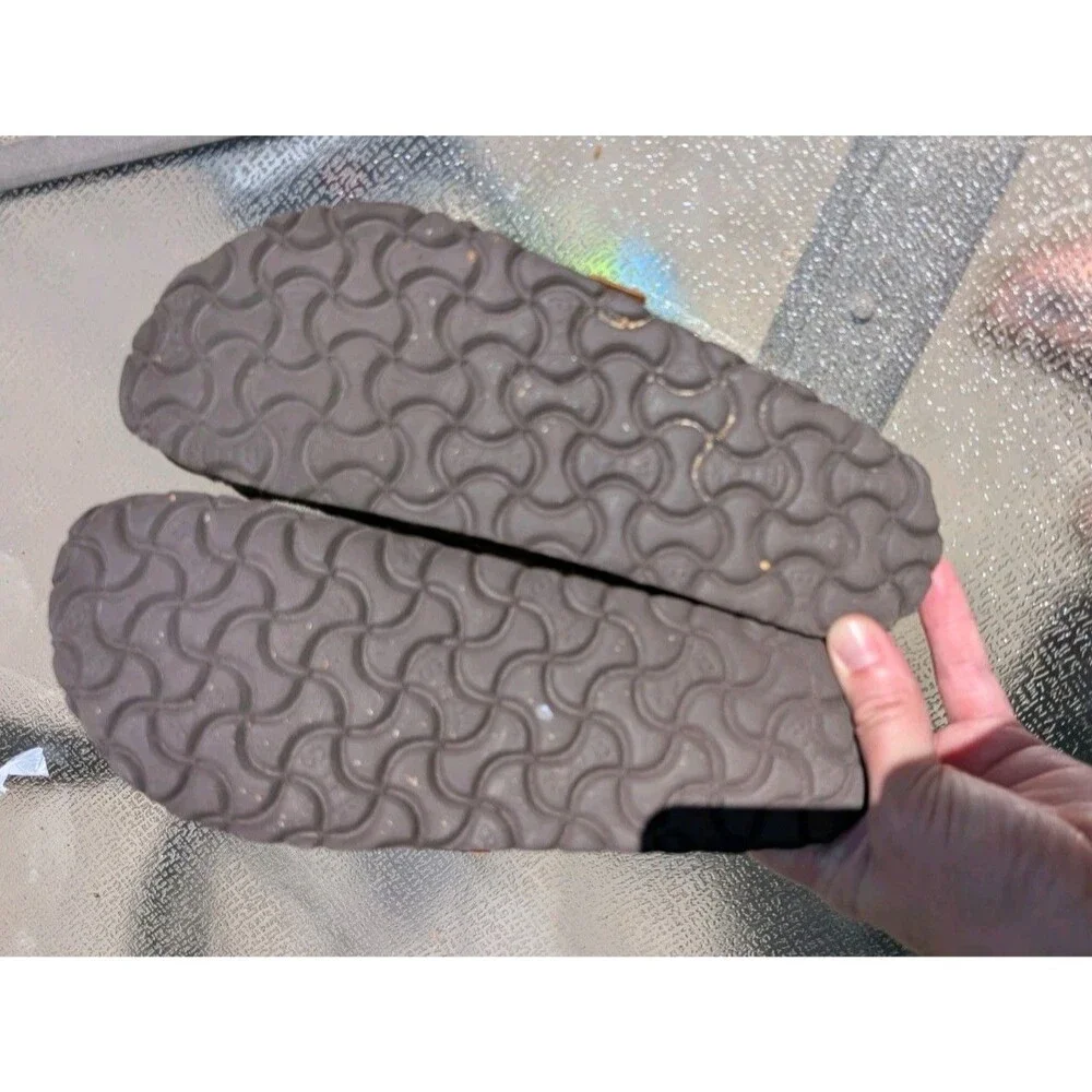 Birkenstock Buckley Clogs Womens Size 37 US 6.5 Brown Leather Slip On Mule Shoes